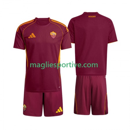 Completo Calcio AS Roma Bambino Divisa Prima 2025-2026